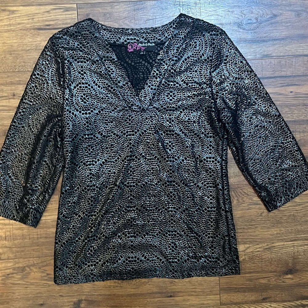 Peck & Peck Blouse Size Large